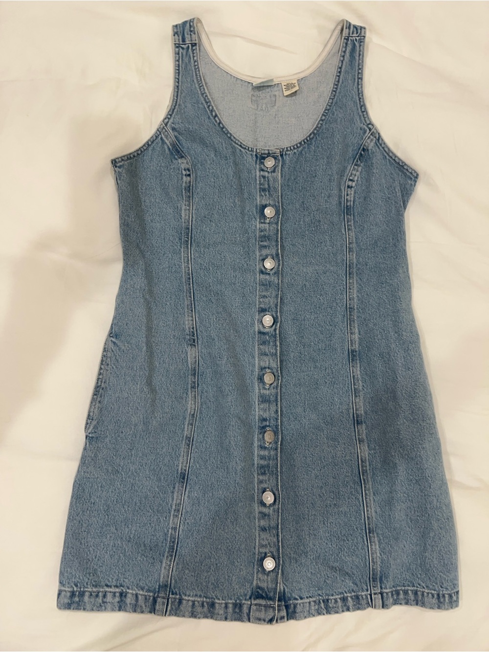 Levi's Tuli Denim Mini Dress Blue Large